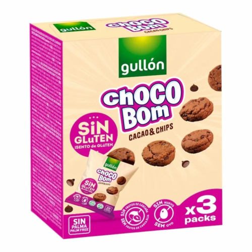 CHOCOBOM MINI CACAO S/GL 120 GR*8