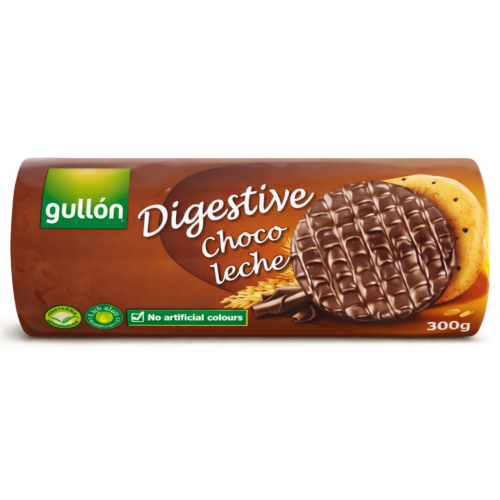CHOCO DIGESTIVE GULLON 300GR*24