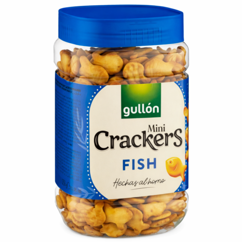 MINI FISH CRACKERS GULLON 350GR*12