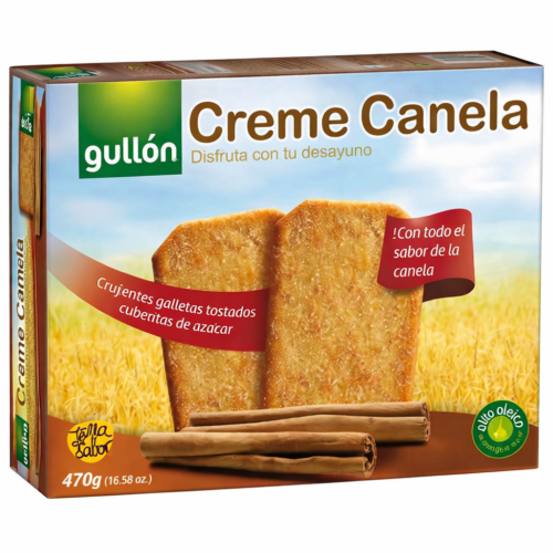 CREME CANELA GULLON 470GR*7